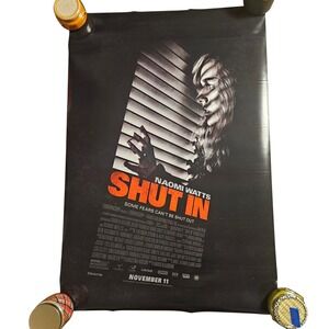 Shut In 2016 Original Promo Movie Poster 27x40 Naomi Watts‎ Charlie Heaton D/S